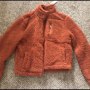 Roolee sherpa teddy jacket